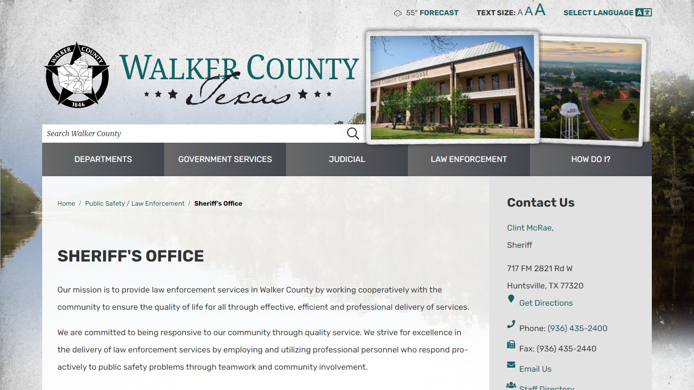 Sheriff's Office / Walker County, TX